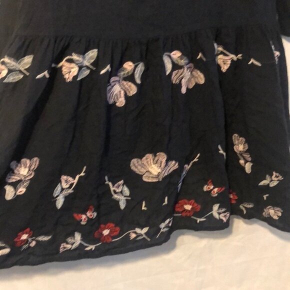 Zara Embroidered Cottagecore Dress  Small - Picture 6 of 8